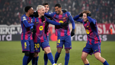 পিছিয়ে পড়েও ঘুরে দাঁড়িয়ে বড় জয় বার্সেলোনার
